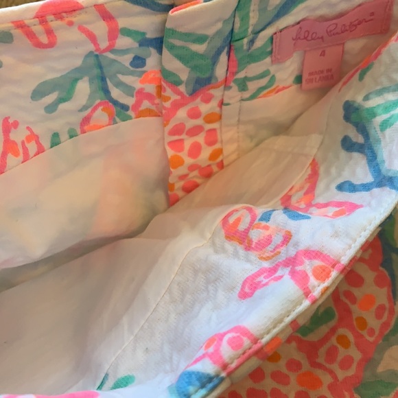 Lilly Pulitzer Marigold Crab Skort in Resort White Getting Steamy - Picture 3 of 5